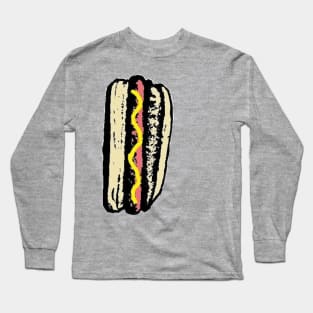 The Fourth of July Hot Dog Long Sleeve T-Shirt
